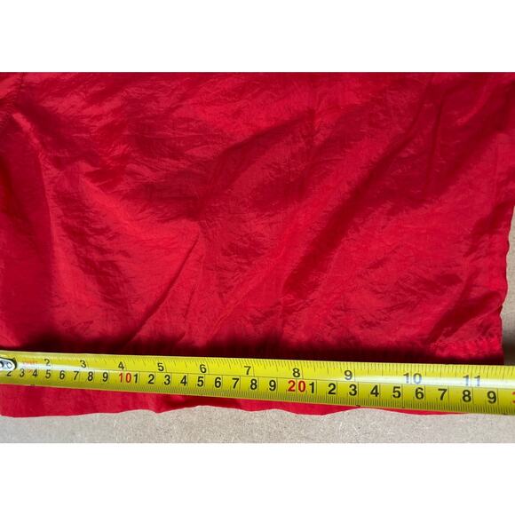 Vintage Nike Size Large Red 100% Nylon 18" Running Shorts - Picture 6 of 8